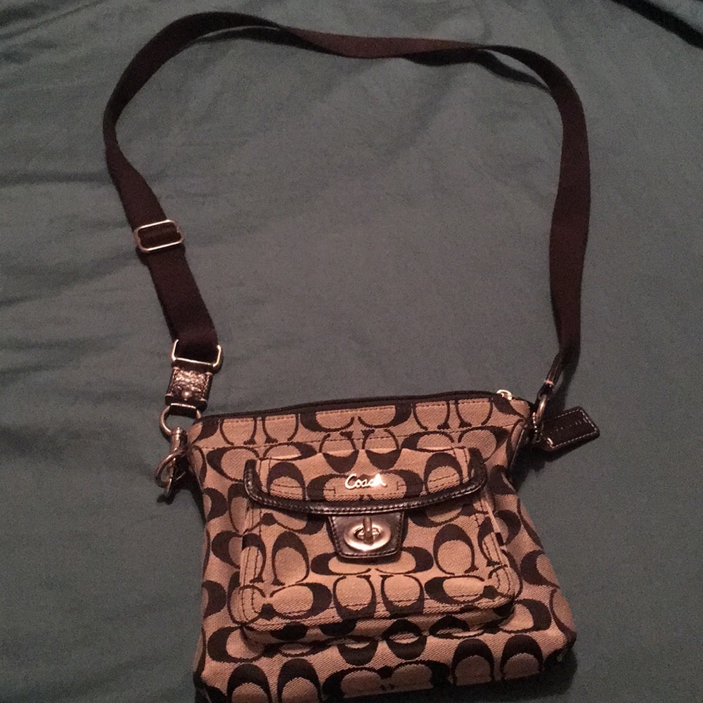 Coach crossbody bag.